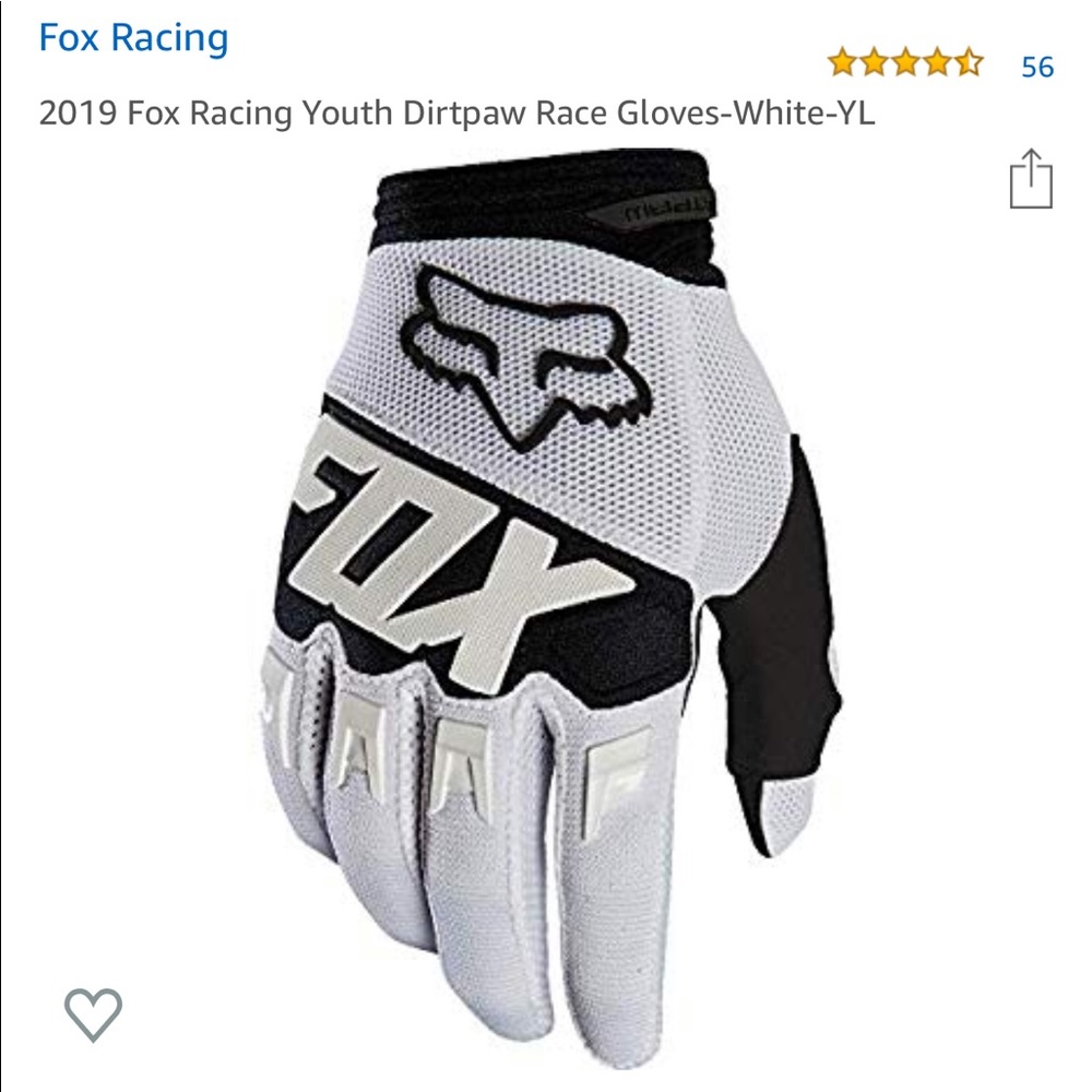 Youth Dirtpaw Race Gloves